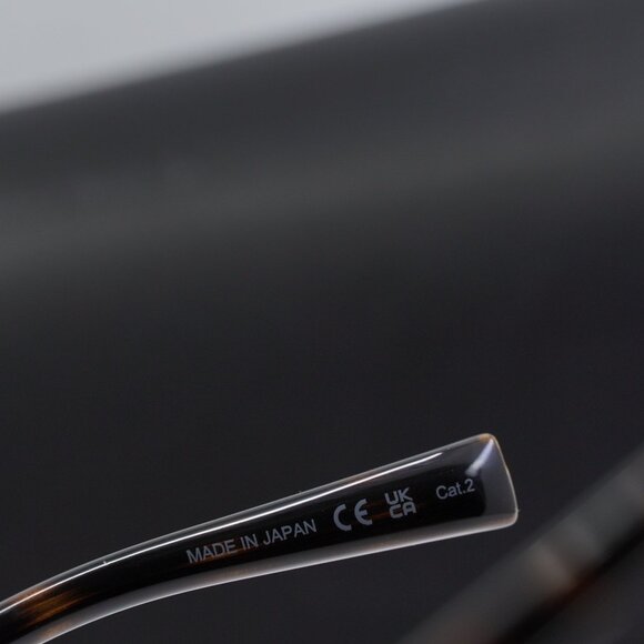 Saint Laurent SL707 002 Round Sunglasses - Gold & Havana/Green - Picture 7 of 10